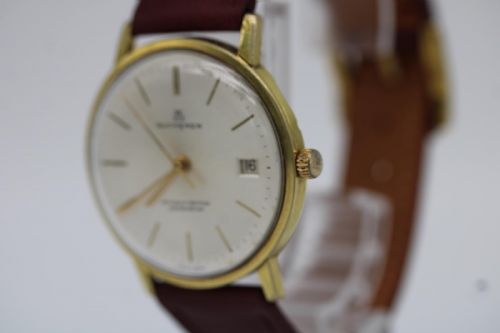 BUCHERER WATCH VINTAGE AUTOMATIC GOLD PLATED 35MM SERVICED - ADDITIONAL PHOTO 2