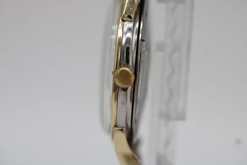 OMEGA WATCH CONSTELLATION PIE PAN 168005 GOLD PLATED 35MM CAL 561 1966 - ADDITIONAL PHOTO 3
