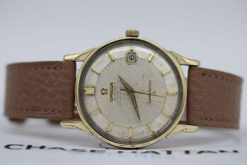 OMEGA WATCH CONSTELLATION PIE PAN 168005 GOLD PLATED 35MM CAL 561 1966 - ADDITIONAL PHOTO 9