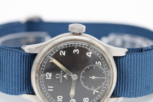 OMEGA BRITISH MILITARY DIRTY DOZEN WW2 CALIBRE 30T2 STAINLESS STEEL BROAD ARROW WRIST WATCH - ADDITIONAL PHOTO 5