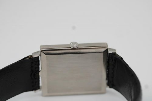 ROLEX CELLINI 3607 18CT WHITE GOLD 30 X 26MM ORIGINAL STRAP BUCKLE 1960S - ADDITIONAL PHOTO 1