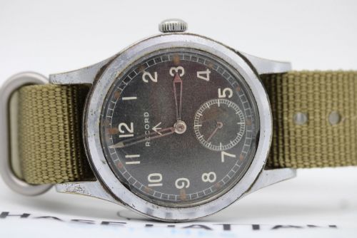 RECORD DIRTY DOZEN WWW BRITISH MILITARY WATCH CALIBRE 022K C1940S - ADDITIONAL PHOTO 11