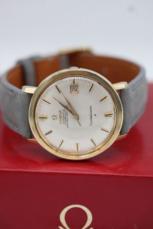 OMEGA QUEEN'S VINTAGE DRESS WATCH 14CT GOLD HONEYCOMB DIAL CALIBRE 401 1952 - ADDITIONAL PHOTO 8