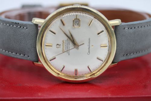 OMEGA QUEEN'S VINTAGE DRESS WATCH 14CT GOLD HONEYCOMB DIAL CALIBRE 401 1952 - ADDITIONAL PHOTO 9