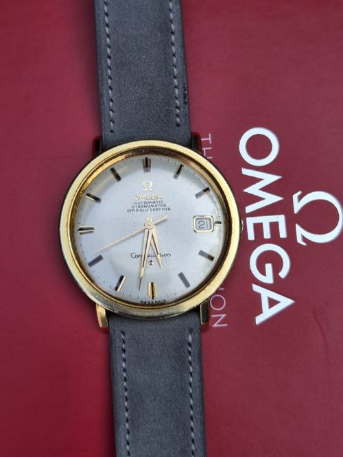 OMEGA QUEEN'S VINTAGE DRESS WATCH 14CT GOLD HONEYCOMB DIAL CALIBRE 401 1952 - ADDITIONAL PHOTO 11