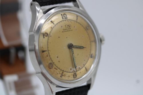 OMEGA AUTOMATIC BUMPER 25821 CALIBRE 351 33MM 1947 WATCH - ADDITIONAL PHOTO 2