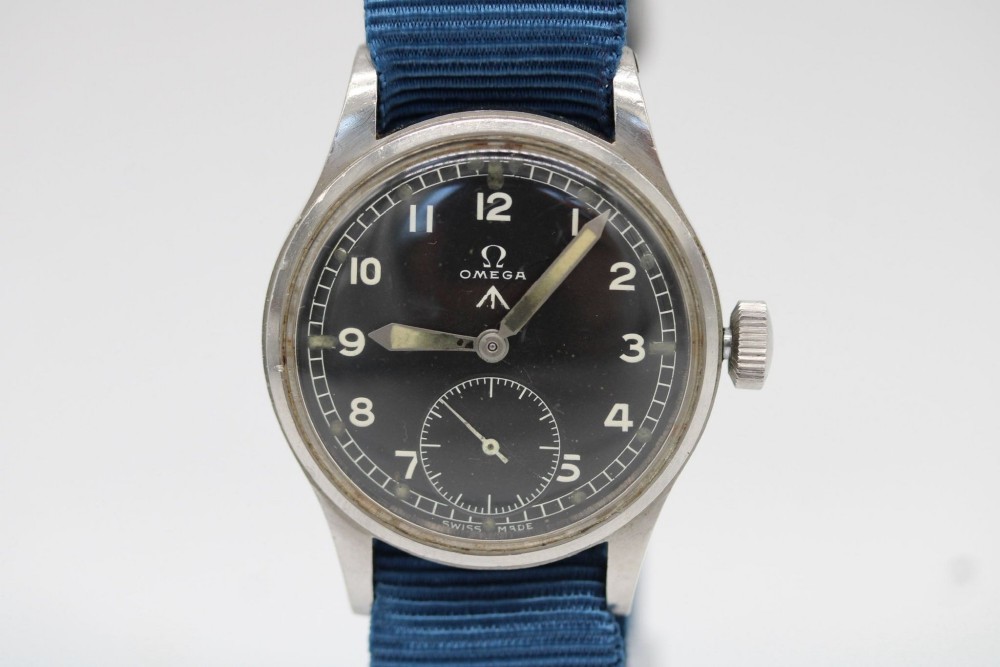 Omega British Military “Dirty Dozen” – WW2 – Calibre 30T2 – Stainless Steel – Broad Arrow Wrist watch