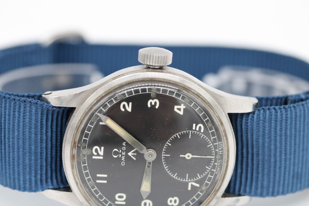 Omega British Military “Dirty Dozen” – WW2 – Calibre 30T2 – Stainless Steel – Broad Arrow Wrist watch View VI