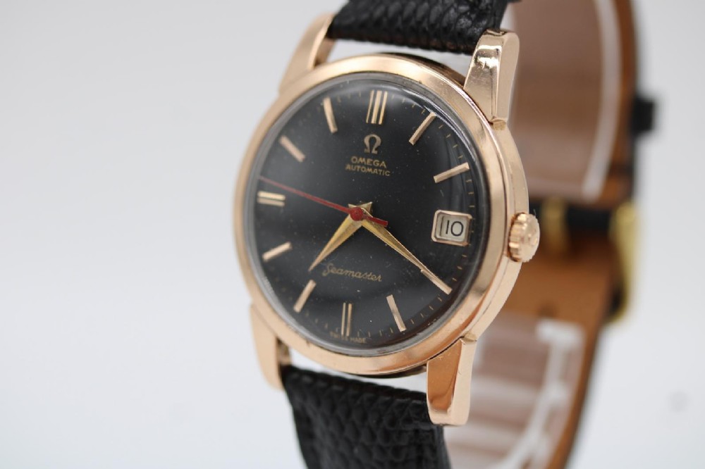 Omega Seamaster Automatic 166.009 – Rose Gold‑Plated & Steel – 34mm – 1966 – Serviced July 2026 View VI
