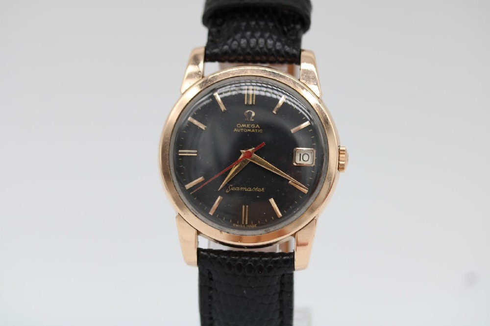 Omega Seamaster Automatic 166.009 – Rose Gold‑Plated & Steel – 34mm – 1966 – Serviced July 2026