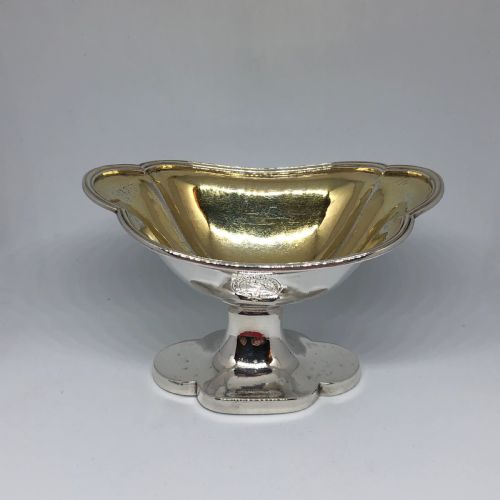 george iii silver salt cellar - CATEGORY: ANTIQUE SILVER - DATED GEORGIAN