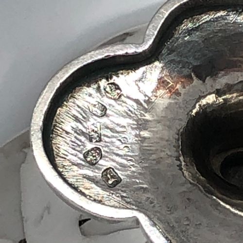 GEORGE III SILVER SALT CELLAR - ADDITIONAL PHOTO 1