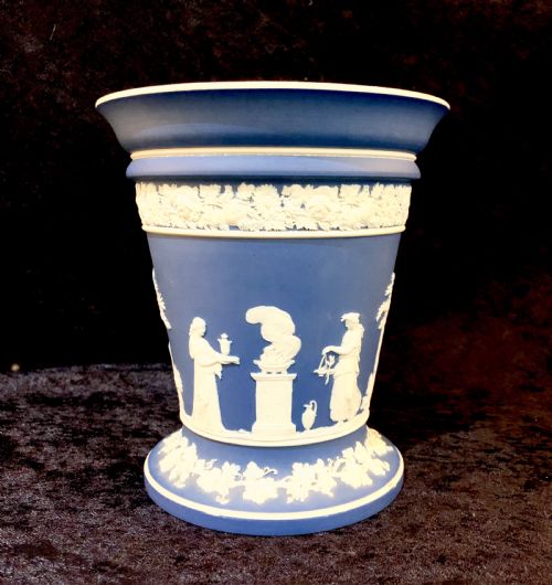 WEDGWOOD JASPERWARE VASE - ADDITIONAL PHOTO 2