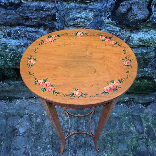 EDWARDIAN SATINWOOD TABLE - ADDITIONAL PHOTO 1