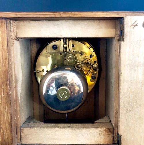 FRENCH MID 19TH CENTURY SMALL MANTEL CLOCK - ADDITIONAL PHOTO 2