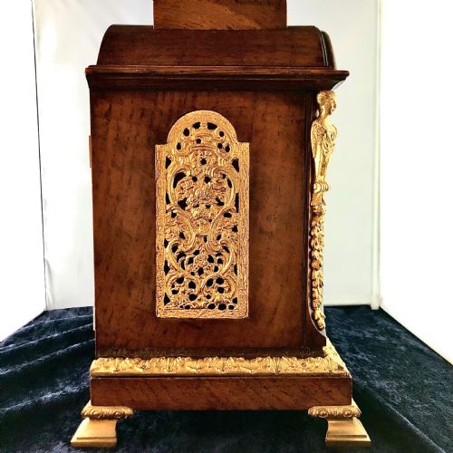 A FINE LATE 19TH CENTURY SMALL FUSE BRACKET CLOCK - ADDITIONAL PHOTO 5