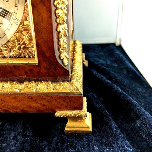 A FINE LATE 19TH CENTURY SMALL FUSE BRACKET CLOCK - ADDITIONAL PHOTO 10