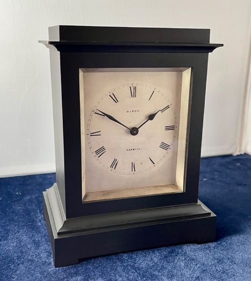 A BRONZE MANTLE CLOCK BY VAP - ADDITIONAL PHOTO 3