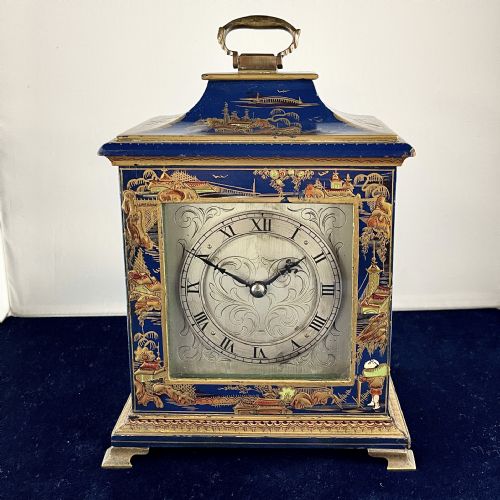 AN EARLY 20TH CENTURY CHINOISE MANTEL CLOCK - ADDITIONAL PHOTO 1