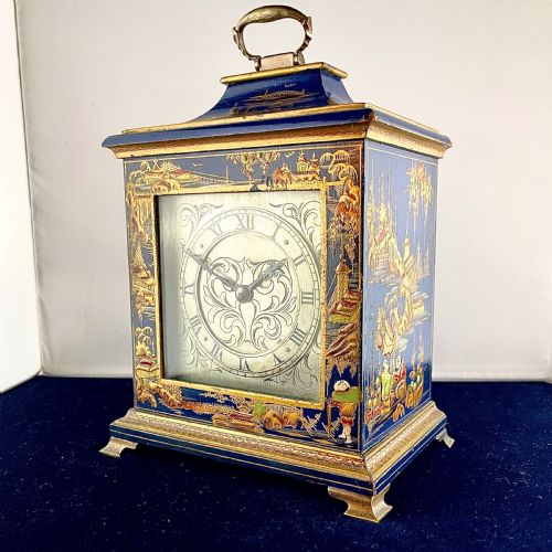 AN EARLY 20TH CENTURY CHINOISE MANTEL CLOCK - ADDITIONAL PHOTO 2