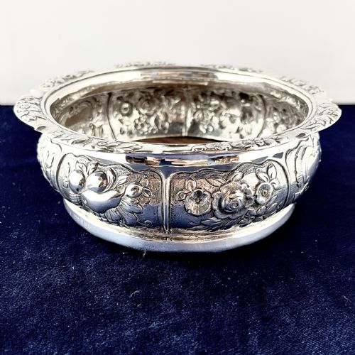 A WILLIAM IV SILVER MAGNUM WINE COASTER - ADDITIONAL PHOTO 2