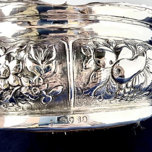 A WILLIAM IV SILVER MAGNUM WINE COASTER - ADDITIONAL PHOTO 3