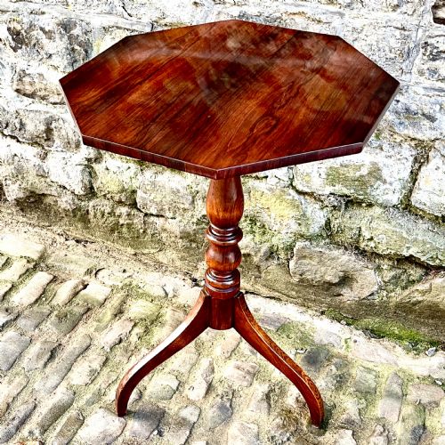 a george iv rosewood wine table - CATEGORY: ANTIQUE TABLES - DATED GEORGIAN