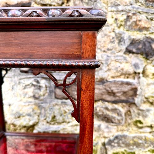 A LATE 19TH CENTURY MAHOGANY WHATNOT - ADDITIONAL PHOTO 3