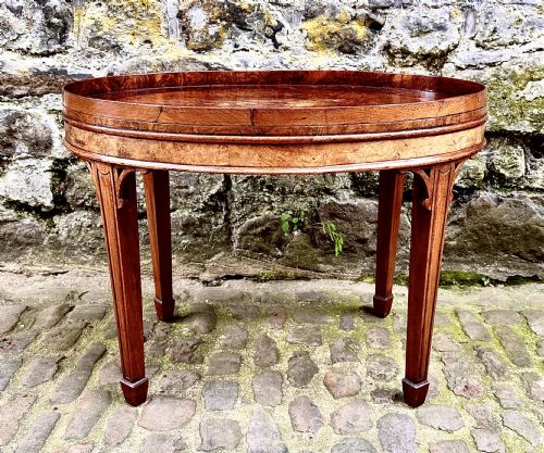 A LATE VICTORIAN INLAID WALNUT COFFEE TABLE - ADDITIONAL PHOTO 1