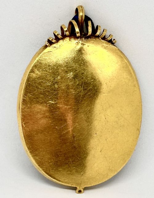 A MID 17TH CENTURY DUTCH PORTRAIT MINIATURE - ADDITIONAL PHOTO 2