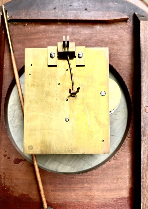 A COUNTRY HOUSE LATE VICTORIAN DROP DIAL WALL CLOCK - ADDITIONAL PHOTO 8