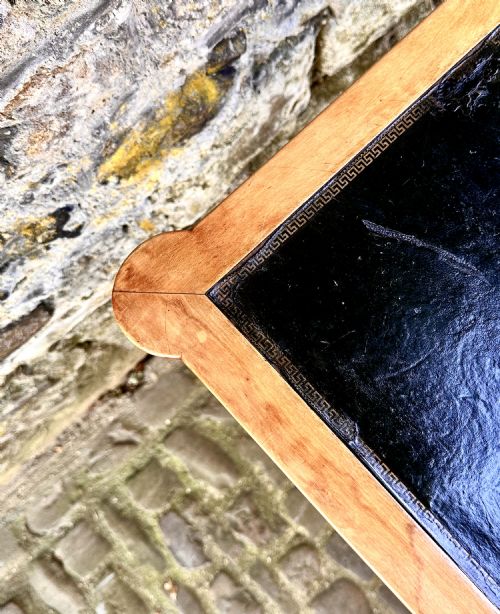 A LATE VICTORIAN MAPLE CARD TABLE - ADDITIONAL PHOTO 3