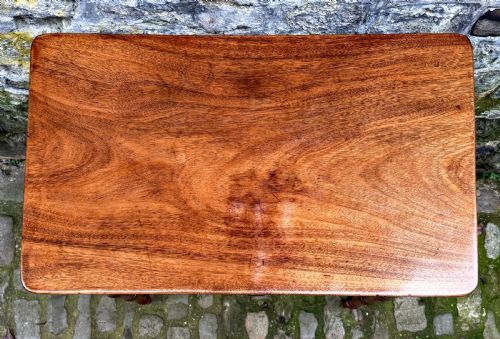 A GEORGE IV MAHOGANY SIDE TABLE - ADDITIONAL PHOTO 4