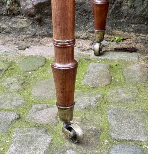 A REGENCY MAHOGANY SIDE TABLE - ADDITIONAL PHOTO 4