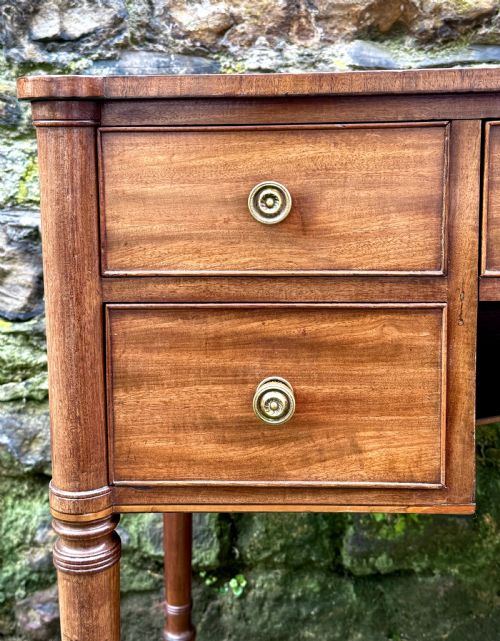 A REGENCY MAHOGANY SIDE TABLE - ADDITIONAL PHOTO 5