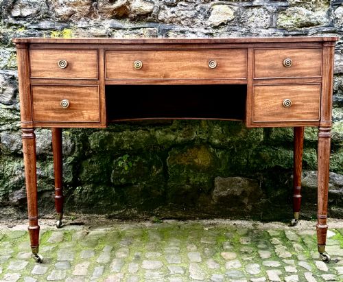 A REGENCY MAHOGANY SIDE TABLE - ADDITIONAL PHOTO 8