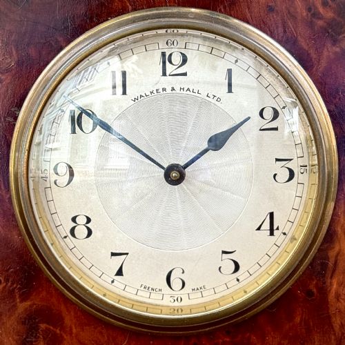 AN EARLY 20TH CENTURY MANTEL CLOCK BY WALKER AND HALL - ADDITIONAL PHOTO 1