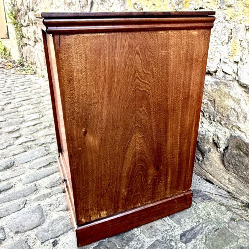 A LATE 19TH CENTURY ROSEWOOD FILING CABINET - ADDITIONAL PHOTO 6