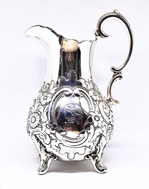 A Mid Victorian Silver Jug