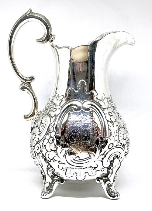 fig 1. A Mid Victorian Silver Jug