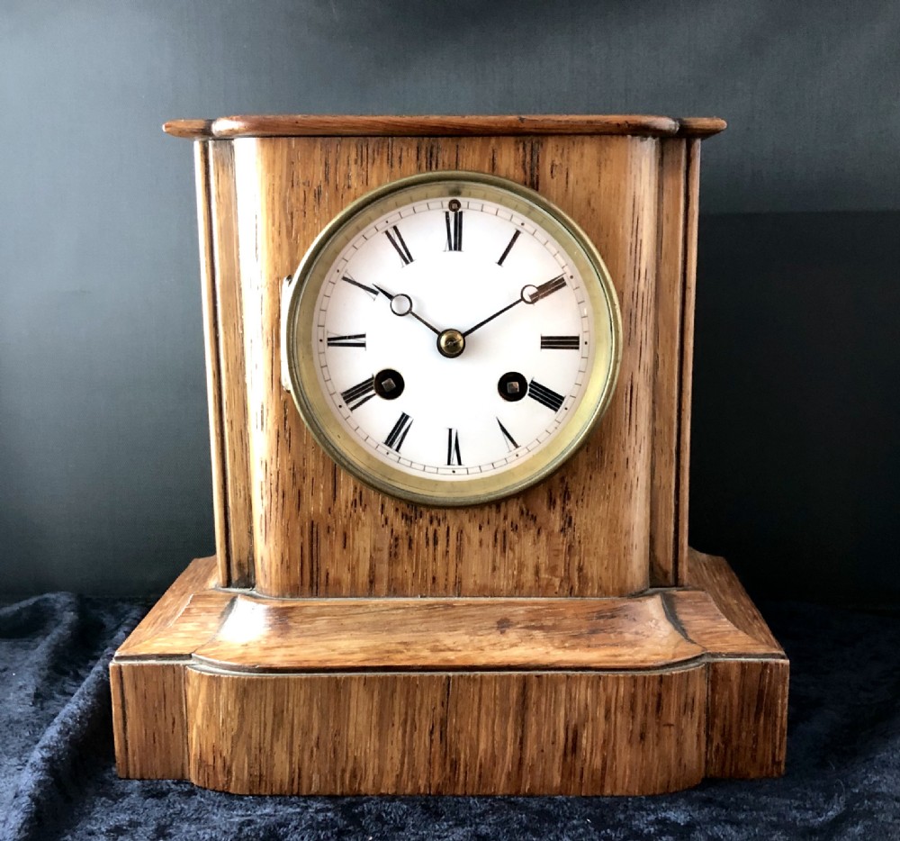 French mid 19th century small mantel clock