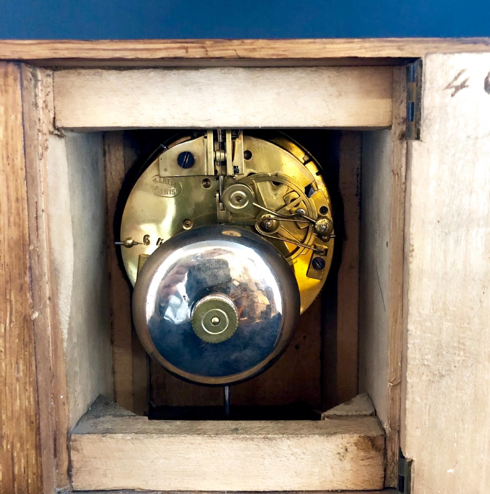 French mid 19th century small mantel clock View III