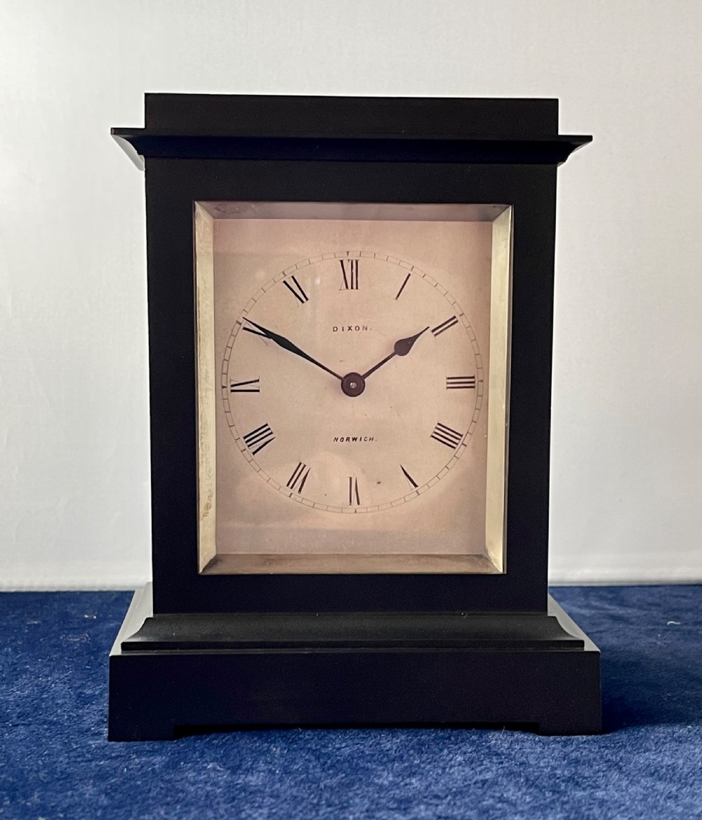 A bronze mantle clock by V.A.P.