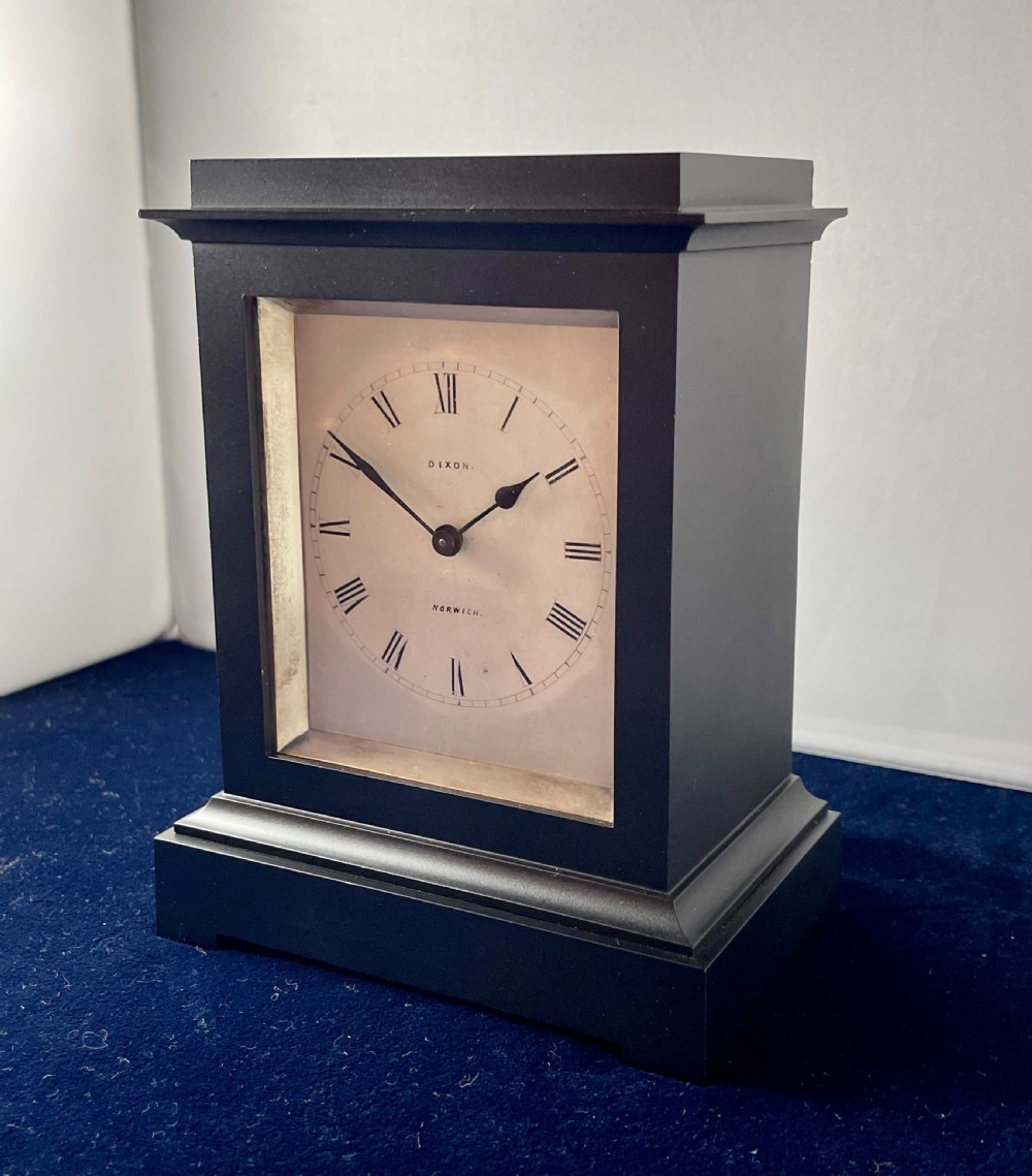 A bronze mantle clock by V.A.P. View II
