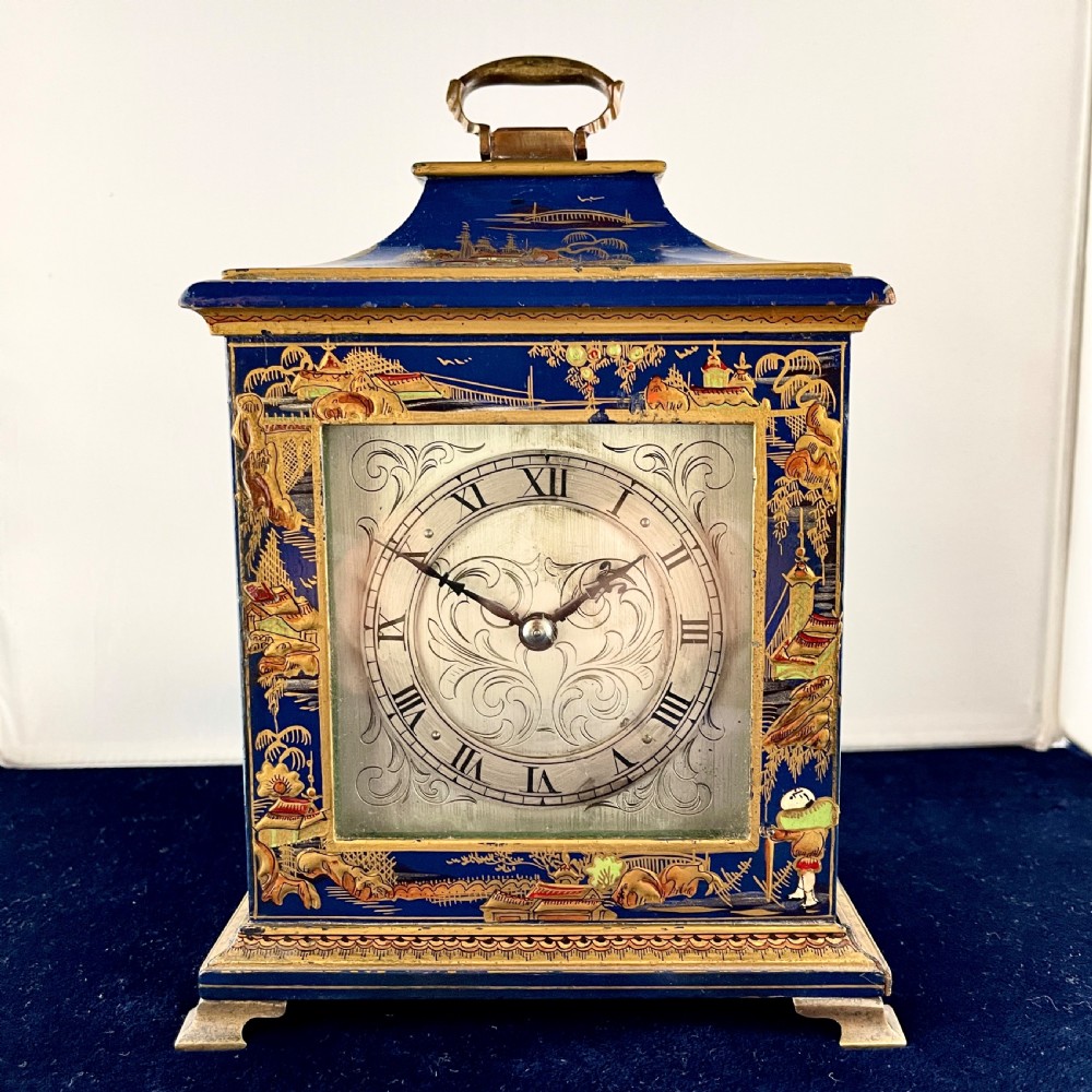 An early 20th century Chinoise mantel clock