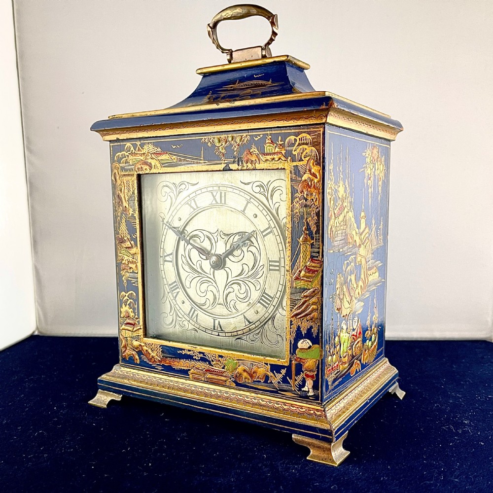 An early 20th century Chinoise mantel clock View III