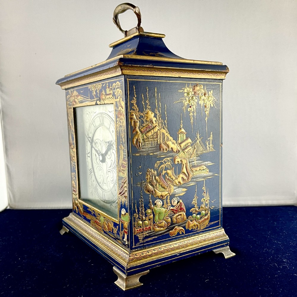 An early 20th century Chinoise mantel clock View IV