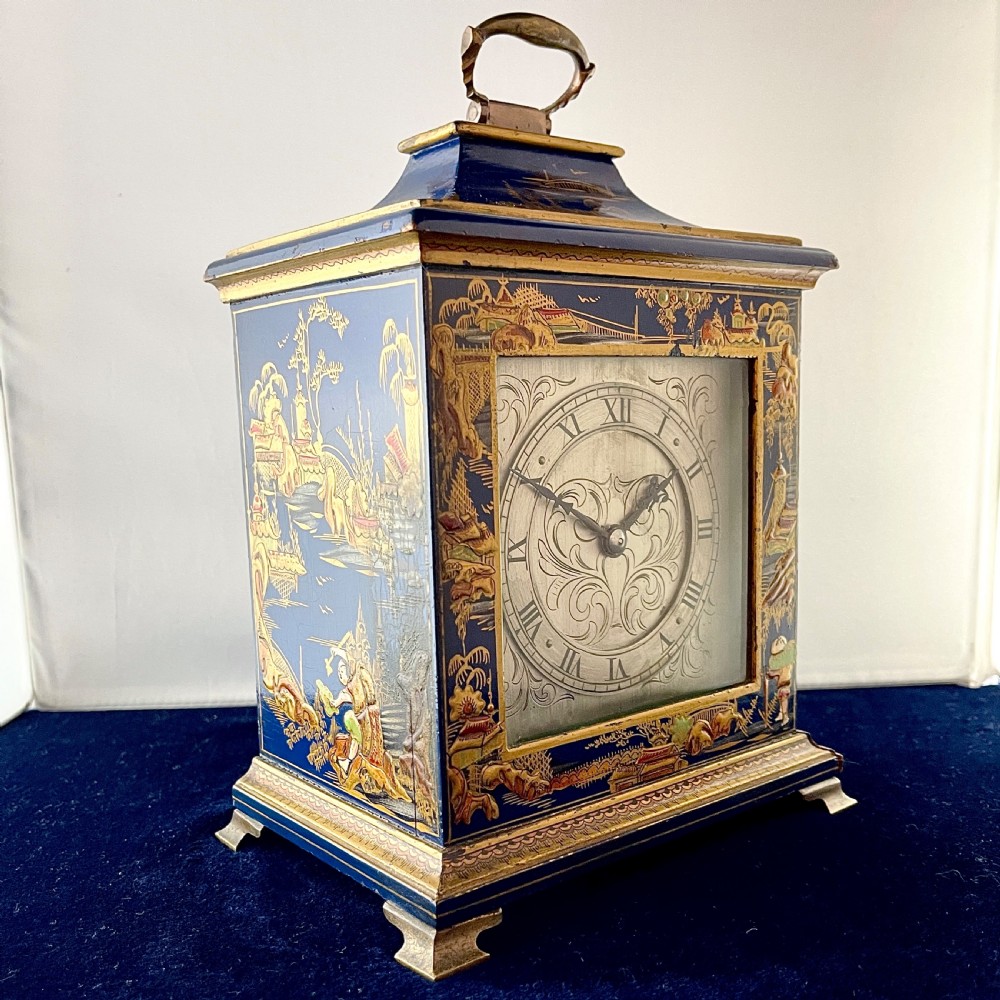 An early 20th century Chinoise mantel clock View VI