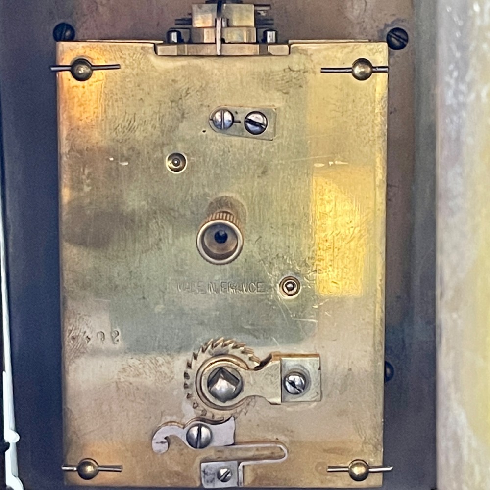 A late 19th century brass lantern clock  View VI