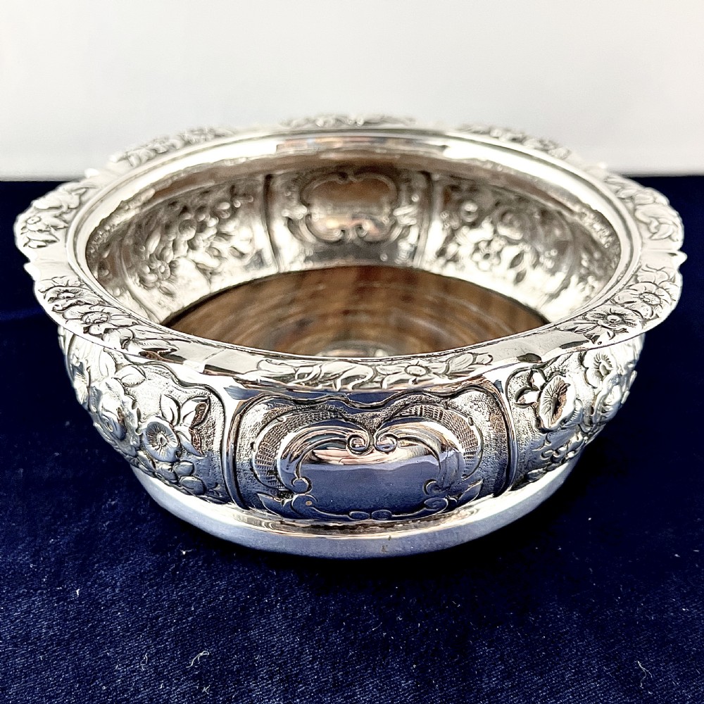 A William IV silver magnum wine coaster View II
